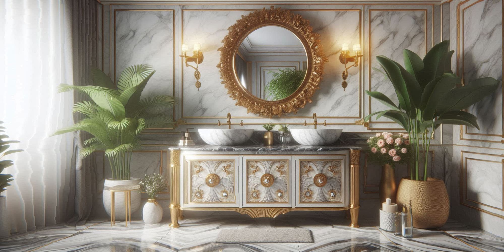 Cover Image for 5 Creative Ways to Use Marble in Your Bathroom